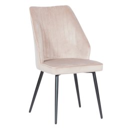 Трапезен стол LAREDO - светъл крем