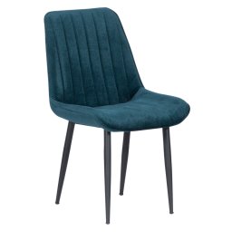 Трапезен стол VENUS - син 10