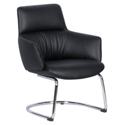 Посетителски стол KELLS - черен