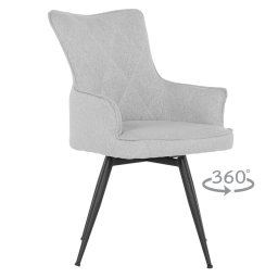 Трапезен стол PISA - сив