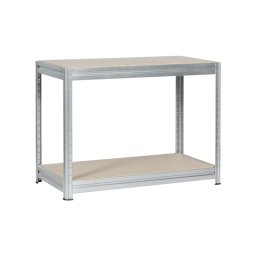 Метален стелаж MEGA 87x120x60 см, до 600 кг на рафт - цинк