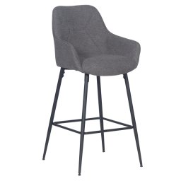 Бар стол MERTON - тъмносив CM