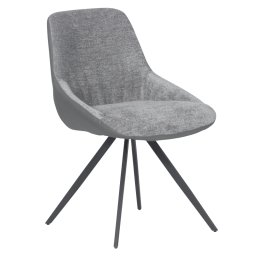 Трапезен стол ROMNEY - светлосив XV