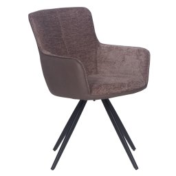 Трапезен стол PENDLE - средно кафяв XV