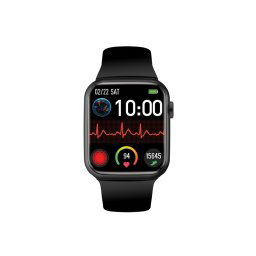 Smart Часовник ProMate XWATCH-B19.BLACK 1.91" IP67 Fitness Tracker Smartwatch with Multi Sport, GPS, Breathe Training, Hear - Черен