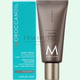 MoroccanOil Хидратиращ крем за ръце с морска сол и кедрово дърво 40 мл Oud Minéral Hand Cream
