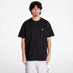 Тениска Carhartt WIP S/S Chase T-Shirt Black/ Gold L