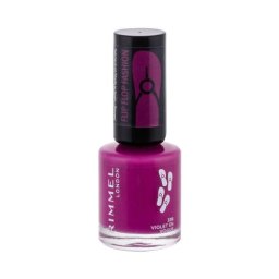 Rimmel London 60 Seconds Flip Flop лак за нокти със наситен цвят и ослепителен блясък 8 ml нюанс 336 Violet En Vogue