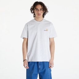 Тениска Carhartt WIP S/S American Script T-Shirt UNISEX Ash Heather S