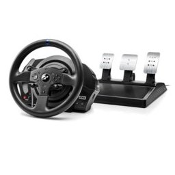 Волан с педали Thrustmaster Racing T300 RS GT, 1080° градусово въртене, Force Feedback реализъм, Quick Release система, метални педали, за PC/PS3/PS4