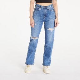 Панталони Calvin Klein Jeans High Rise Straight Denim Medium W27/L30