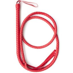 Кожен бич "FLOG RED" 150 см
