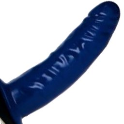 Мъжки пенис колан "BLUE PEX" 19 см