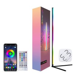 WiFi RGBIC Ъглова Лампа с Дистанционно Управление Tuya 150см 10W