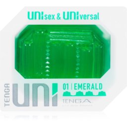 Tenga Uni еднократен мастурбатор Emerald 5,9 см