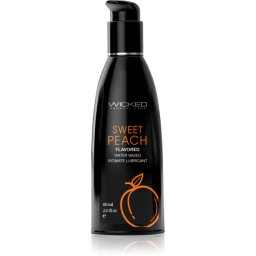 Wicked Aqua Flavored лубрикант гел с вкус Sweet Peach 60 мл.