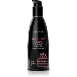 Wicked Aqua Flavored лубрикант гел с вкус Birthday Cake 60 мл.