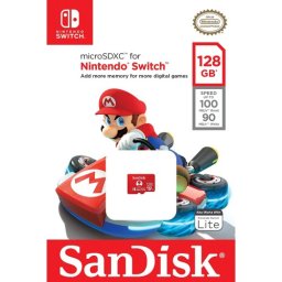 Карта памет SanDisk MicroSDXC 128GB for Nintendo Switch