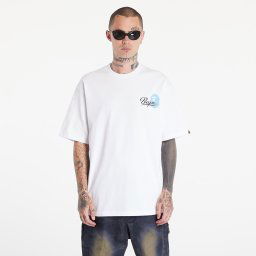 Тениска A BATHING APE Cursive College Logo Relaxed Fit Short Sleeve Tee White XXL