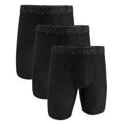 Боксерки Under Armour M Perf Tech Mesh 9in 3-Pack Black XS