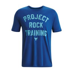Тениска Under Armour PJT ROCK TRAINING SS Blue S