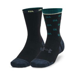 Under Armour Perf Cotton Nov 2-Pack Mid Black XL
