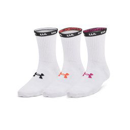 Under Armour Essential Nv Mid Crew 3-Pack White S