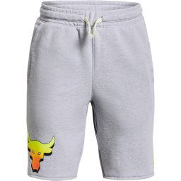 Under Armour Project Rock Y Terry Shorts Grey L-Y