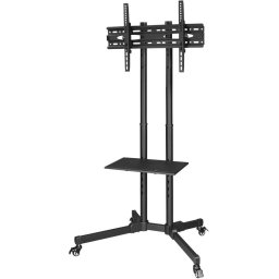 Мобилна стойка за TV HAMA Trolley , до 175см / 70"/ , черна, 600x400,на колела