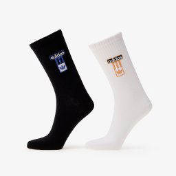 adidas Adibreak Sock 2-Pack White/ Black XL