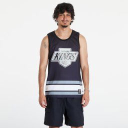 Mitchell & Ness NHL Jersey Logo Tank Vintage Logo Los Angeles Kings Black L