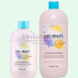 Inebrya Шампоан за обем при тънка и фина коса 300/1000 мл. Ice Cream Pro-Volume Shampoo