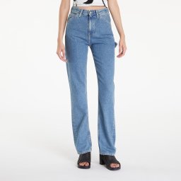 Панталони Calvin Klein Jeans High Rise Straight Denim Light W29/L32