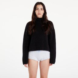 Пуловер Calvin Klein Jeans Chunky Loose High Neck Sweater Black L