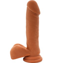 Лепяща се пенис отливка Кибер Кожа "GET REAL DUAL DENSITY LATIN" 20 см.