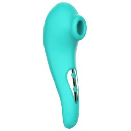 Клиторен стимулатор с въздушна стимулация "STEPHANIE BLUE" 15 см