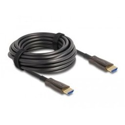Кабел Delock 86034, от HDMI(м) към HDMI(м), 50m, черен, 8K@60Hz