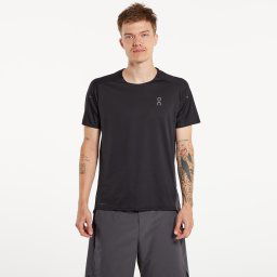 Тениска On Performance Short Sleeve Tee Black/ Eclipse S