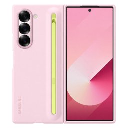 Оригинален гръб Samsung за Galaxy Z Fold 6, Protective Cover with S Pen, Розов, EF-OF95PCPE