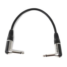 FrontStage Cinch-Cinch 6,35mm-Jack, 30cm (CJ-M-6,3mm-6,3mm-30c)