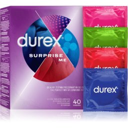 Durex Surprise Me презервативи смес 40 бр.