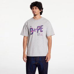 Тениска A BATHING APE Color Camo Bape Sta Logo Tee Gray XL