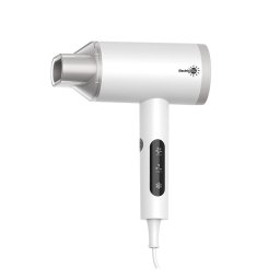 Йонен сешоар ElectricSun, 1875W, 3 настройки за топлина и 2 скорости, с тактилен сензор, бял