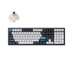 Keyboard Q6 MAX Gateron Jupiter Brown Switch Carbon Black