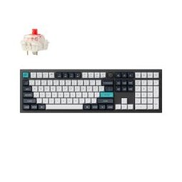 Keyboard Q6 MAX Gateron Jupiter Red Switch Carbon Black