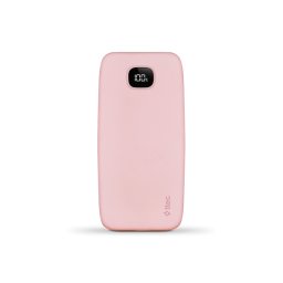 Външна батерия ttec, ChargeUp Pro, LCD 10.000mAh, PD 20W, Розова