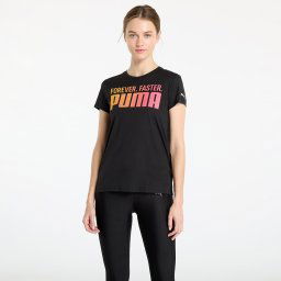 Тениска PUMA Run Favroites Forever Faster Graphic Tee Black XL