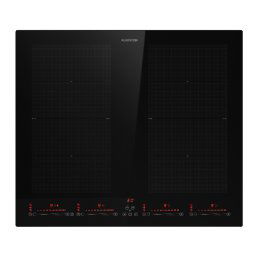 Klarstein Masterzone 60 Flex, индукционен плот, макс. 9600 W, вграден, 4 зони Flex, технология ThermoBoost, Smart Flex (CP14-Mstrzone-60F-BK)