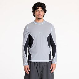 Тениска Reebok Long Sleeve Training Tee Harbor Gray XXL