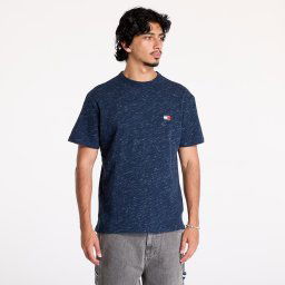 Тениска Tommy Jeans Badge Crew Neck T-Shirt Dark Night Navy M